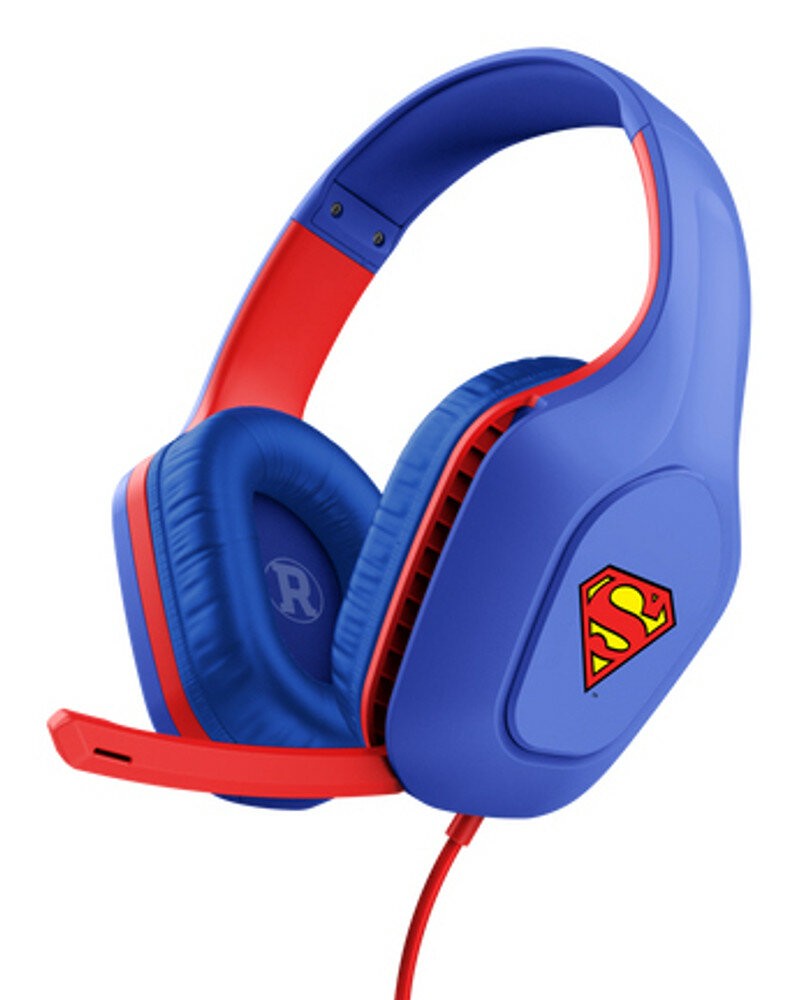 Trust GXT 415SM Zirox Kopfhörer Kabelgebunden Kopfband Gaming Blau, Rot