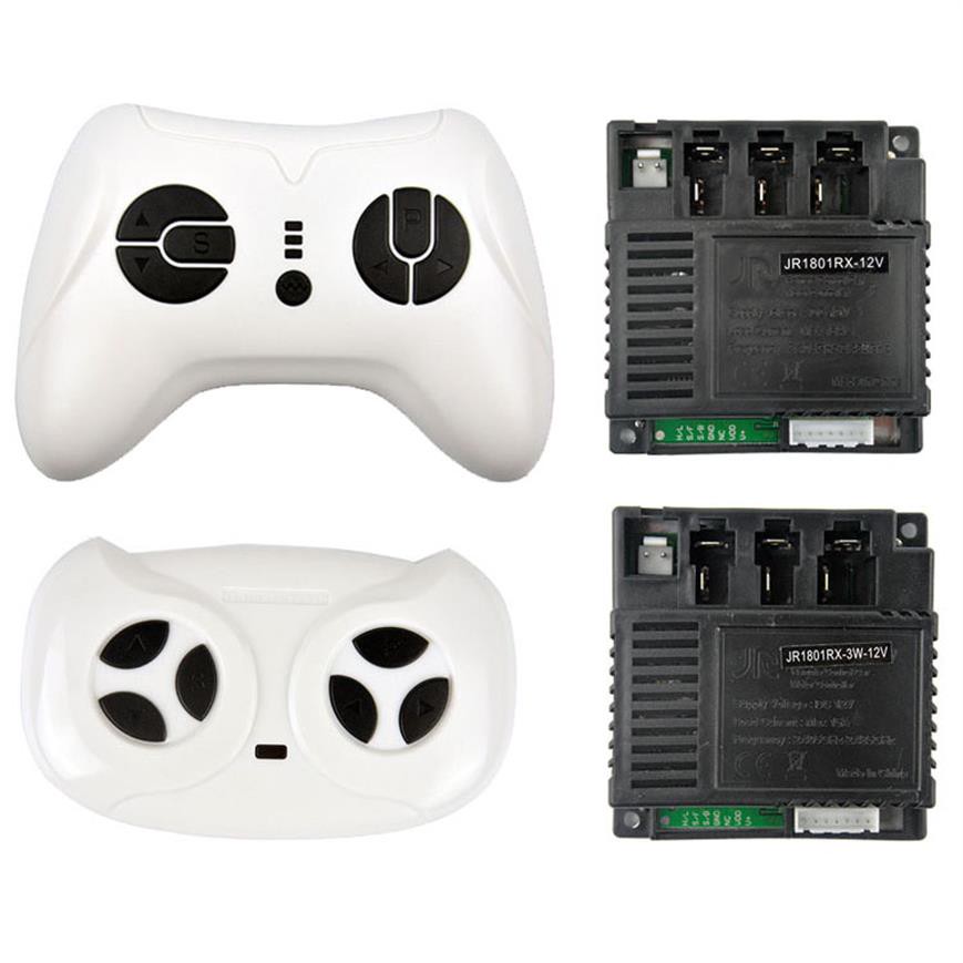 JR1801RX-12V JR1801-3W-12V Kinder elektrisches Spielzeugauto Bluetooth-Fernbedienung Empfänger mit Sanftanlauffunktion 2 4G242w