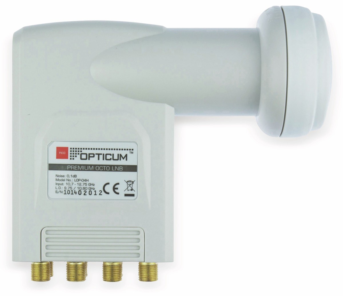RED OPTICUM Universal Octo-LNB LOP-04H