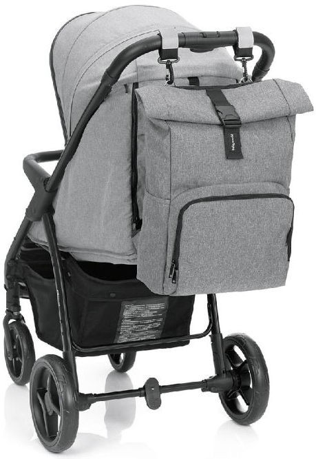 Babyworld Wickelrucksack Tokio grau