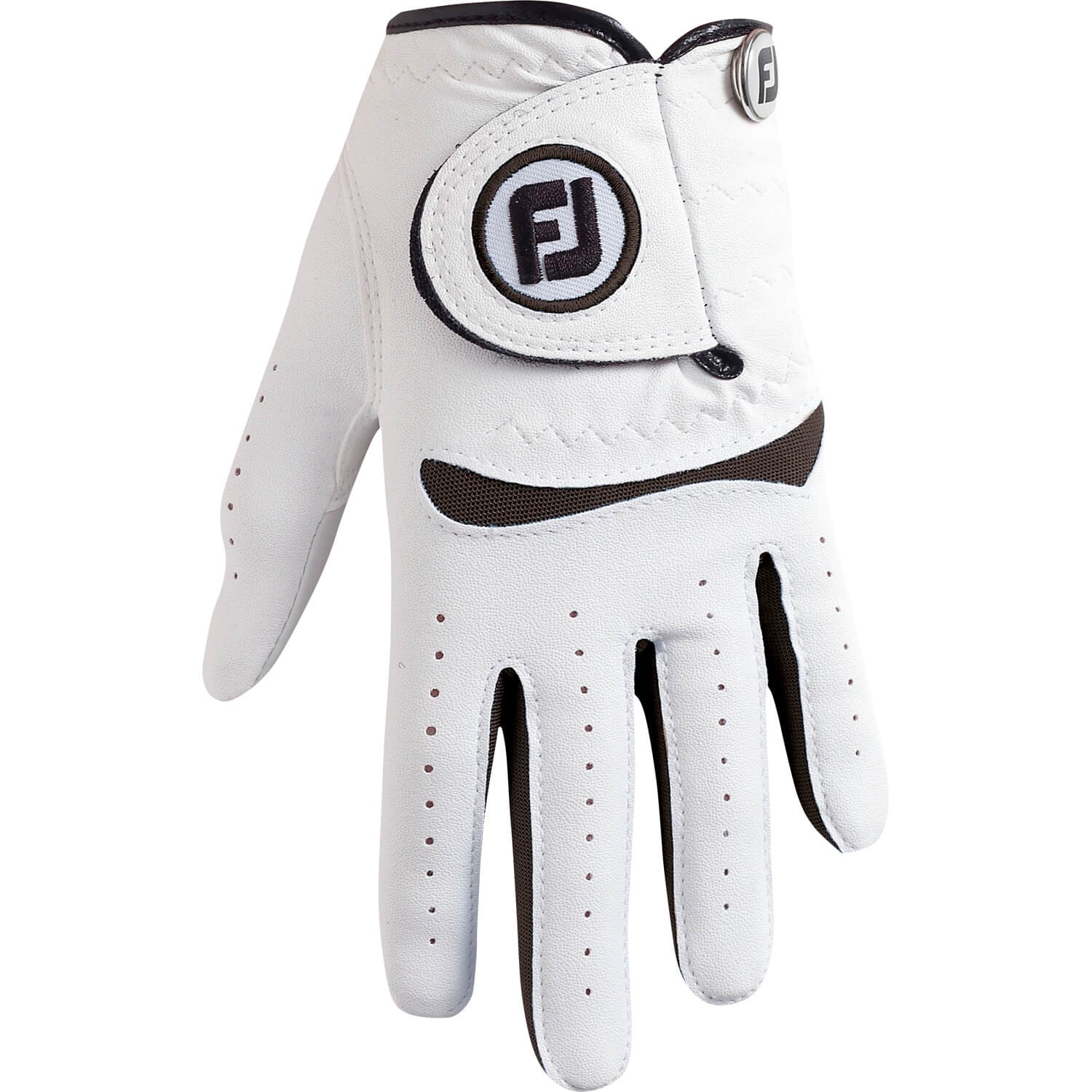 FootJoy Kinder Handschuh, weiß/schwarz