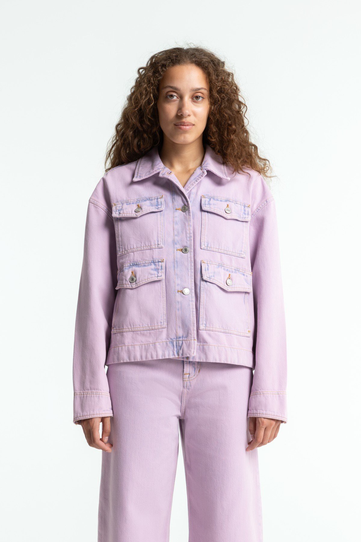 Jeansjacke Meisho Rosa