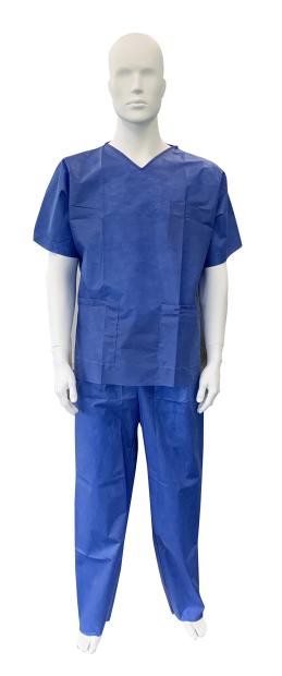 Einweg-OP Kleidung, Set aus Kasack und Hose, XXL