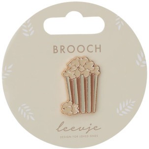 Leevje Brosche Popcorn