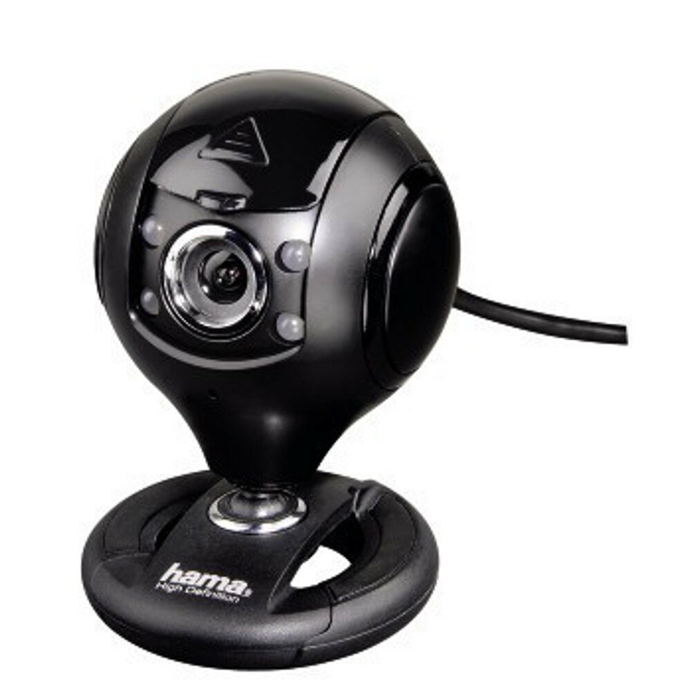Hama 00053950 Webcam 1,3 MP 1280 x 1024 Pixel USB 2.0 Schwarz