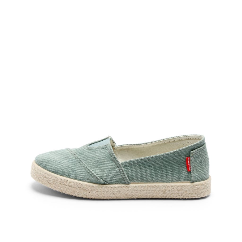 Tim Espadrilles Slipper Seagreen-Washed Vegan 37