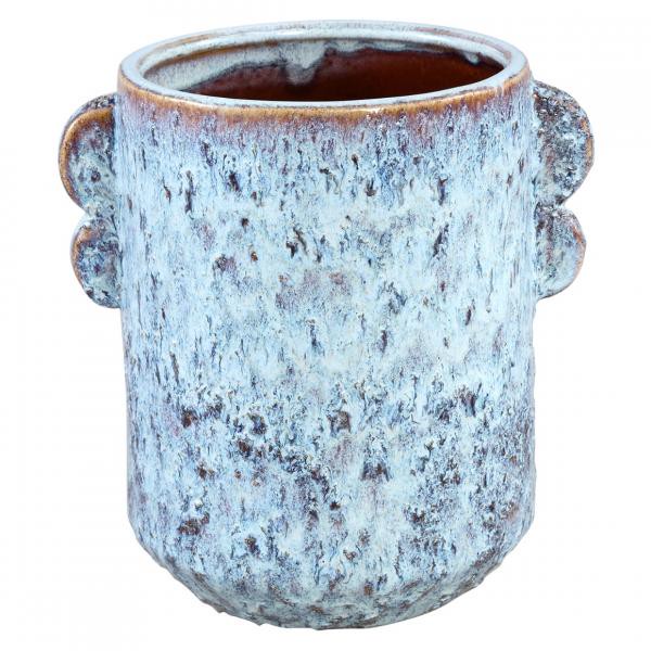 PTMD Blumentopf Shay groß L blau 18 cm