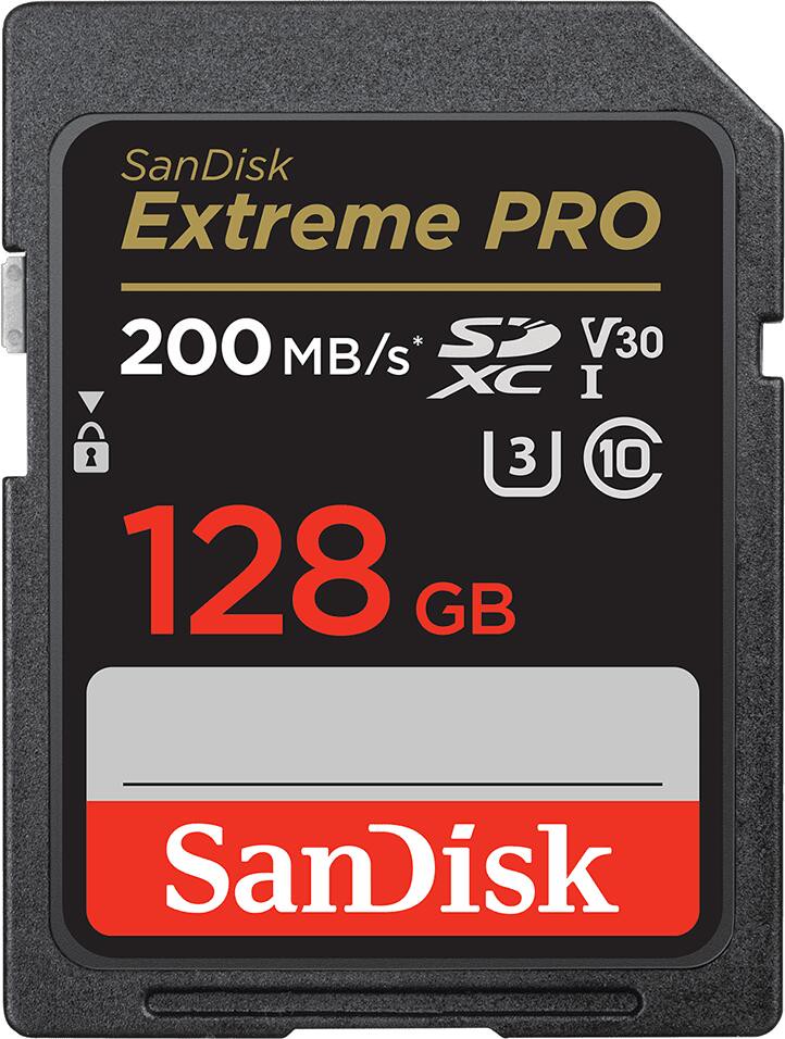 SanDisk Extreme PRO SDXC Speicherkarte 128GB