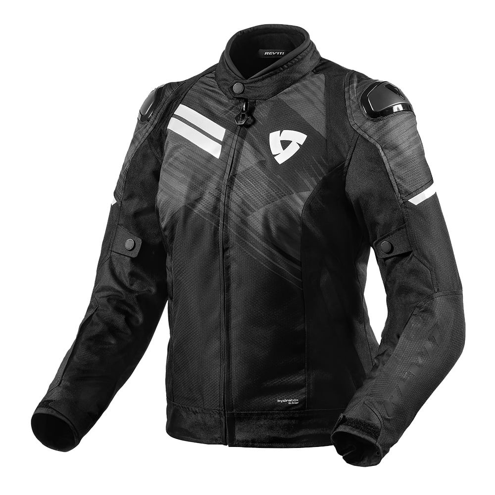 REV’IT! Apex H2O Damenjacke Schwarz Anthrazit Größe 38