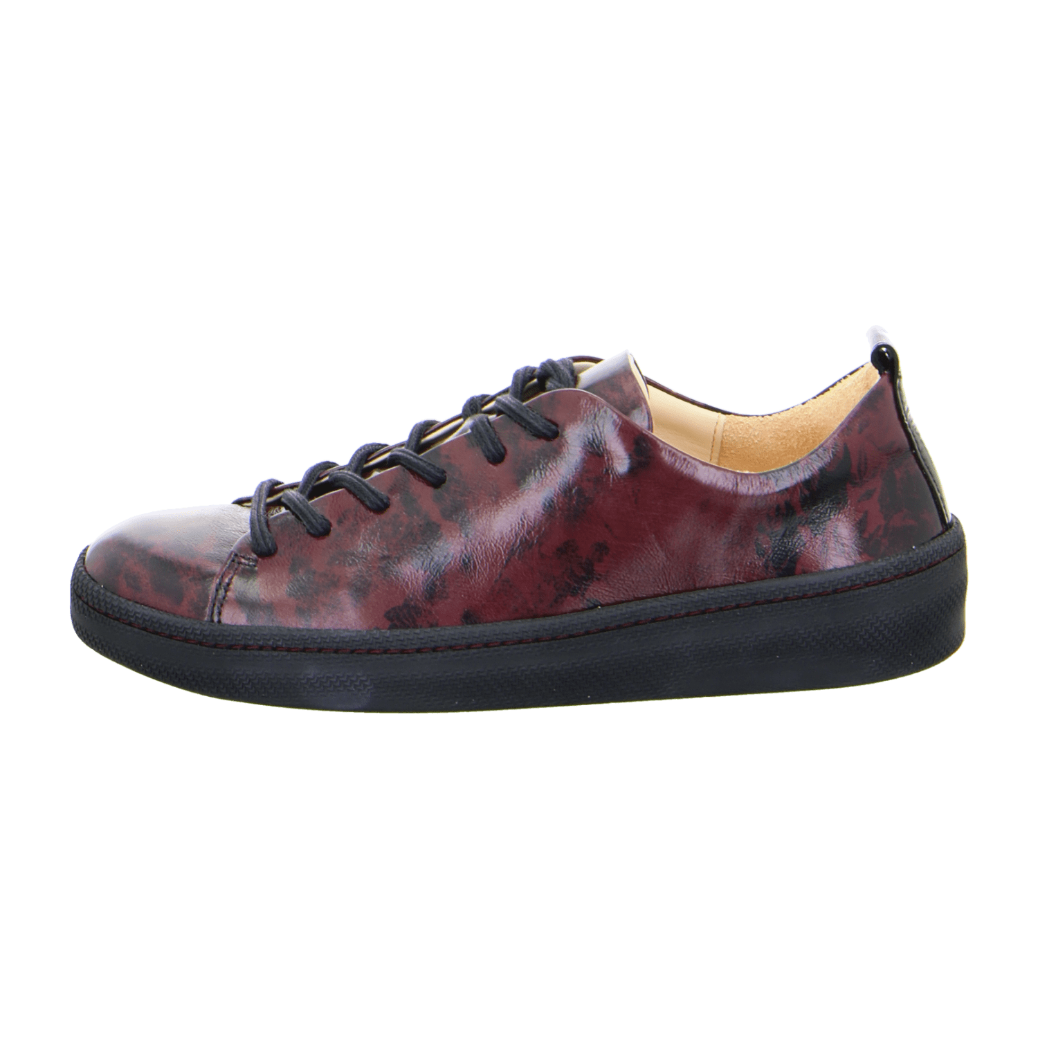 Think Kumi Schnürschuh chianti für Damen, rot, Gr. 38 EU
