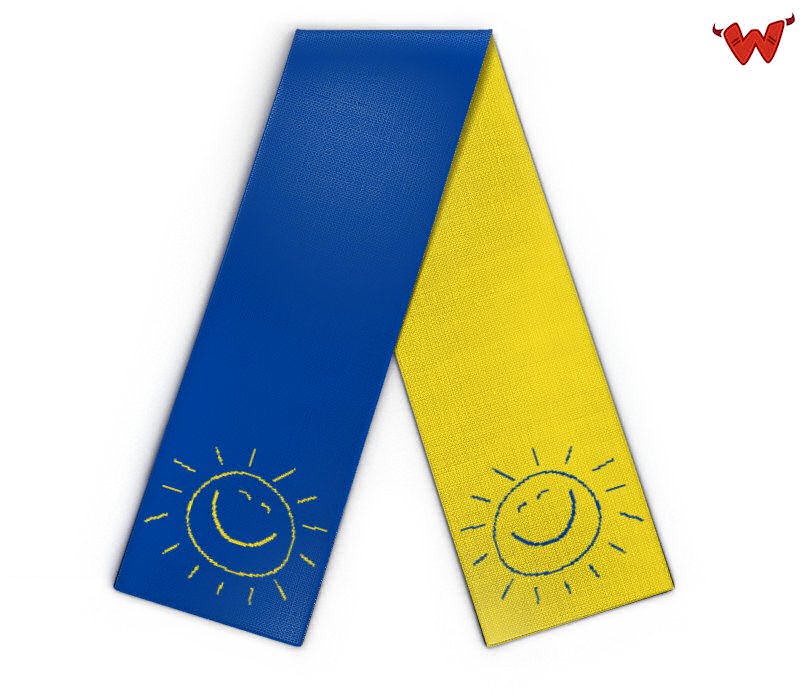 Design Kinderschal mit Sonne