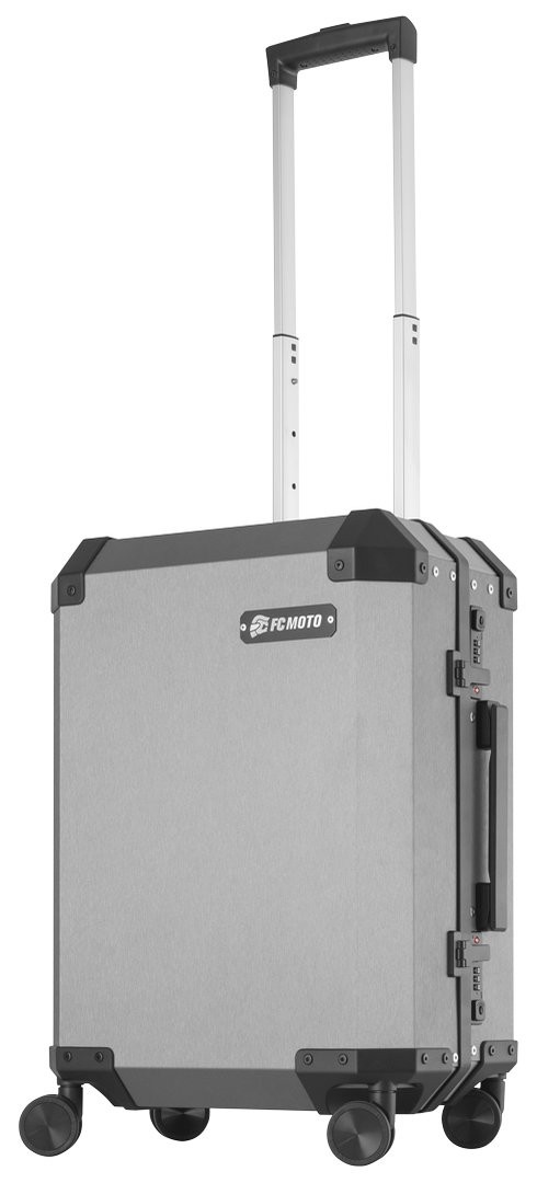 FC-Moto Alu Cabin Trolley 22 L Walizka, szary-srebrny, Rozmiar 22