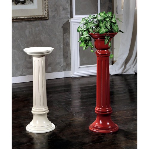 Blumenständer Blumensäule Blumenampel Ständer Echtholz Topfpflanzenständer Neu