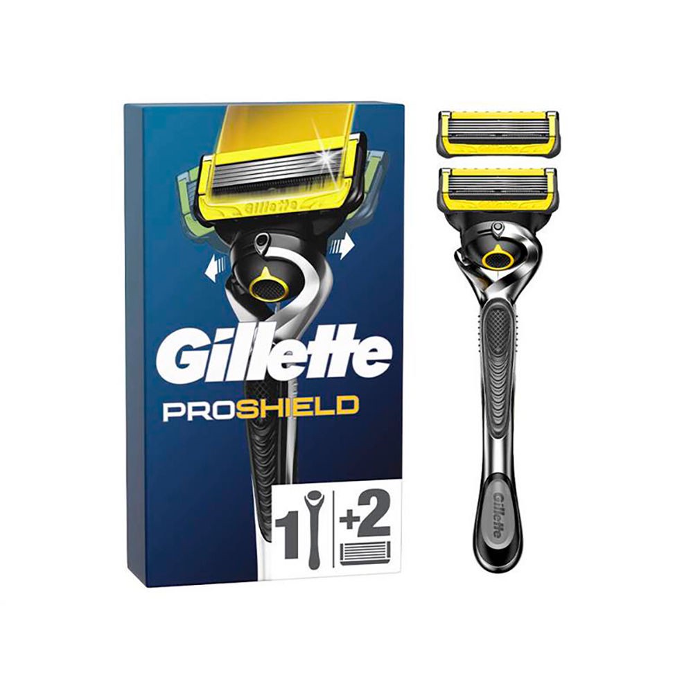 Gillette Fusion Proshield Rasierer + 2 Nachfüllpackungen
