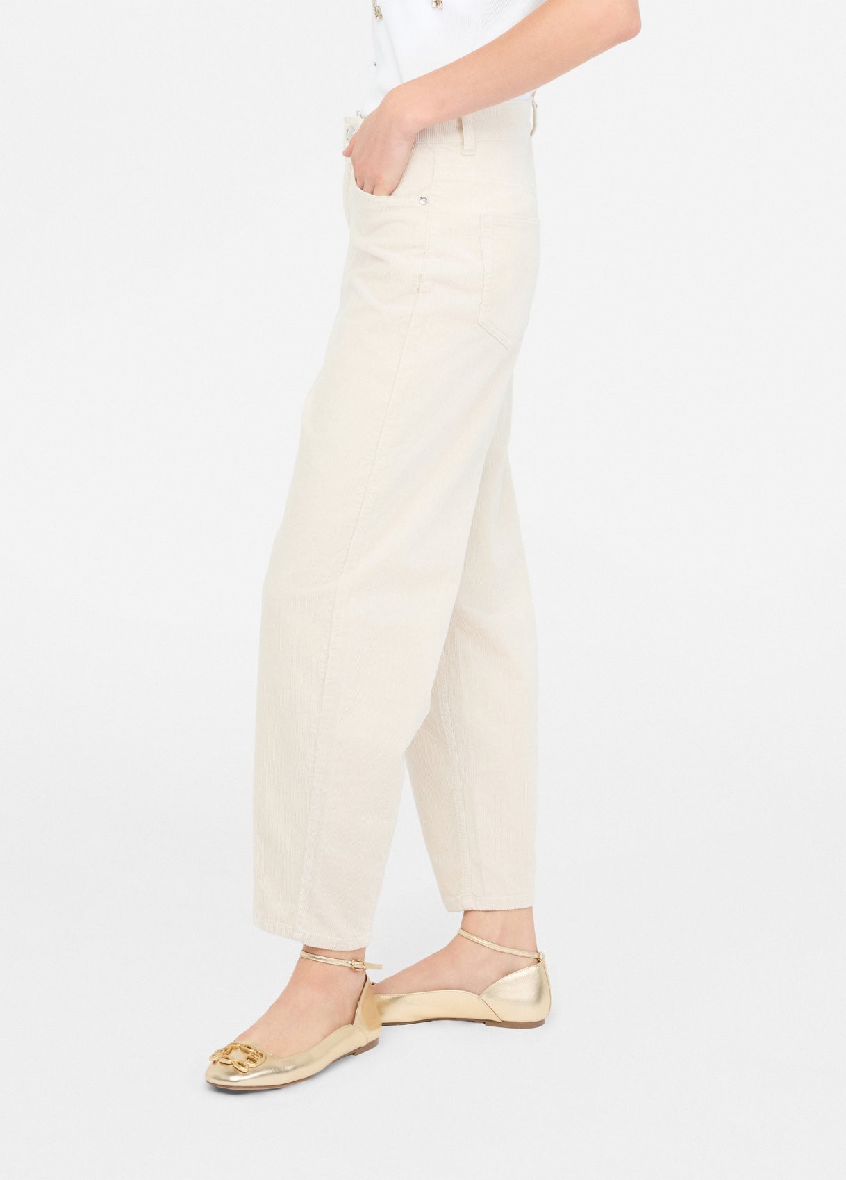 Liu Jo Pantalon Ballon En Velours