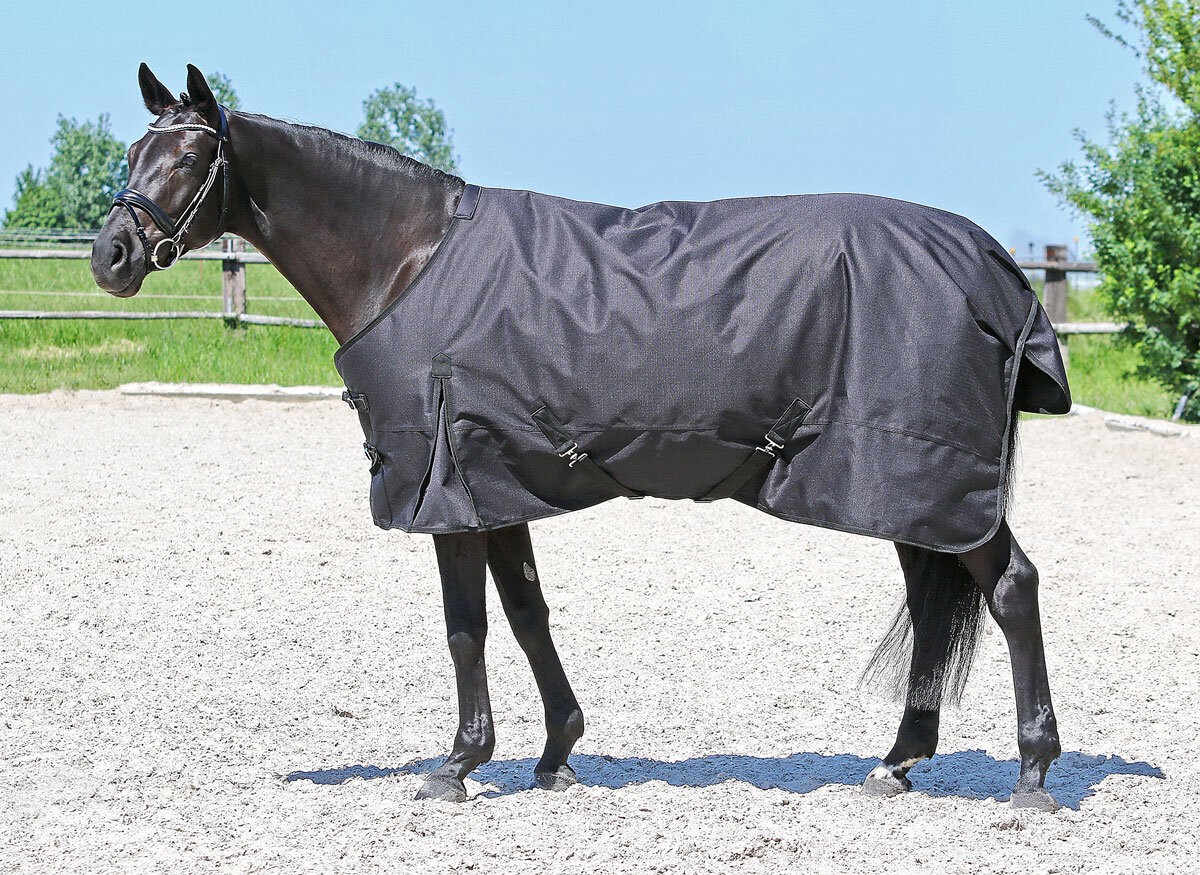 Euroriding Outdoor Decke TALLINN 1200D 400g, schwarz 125