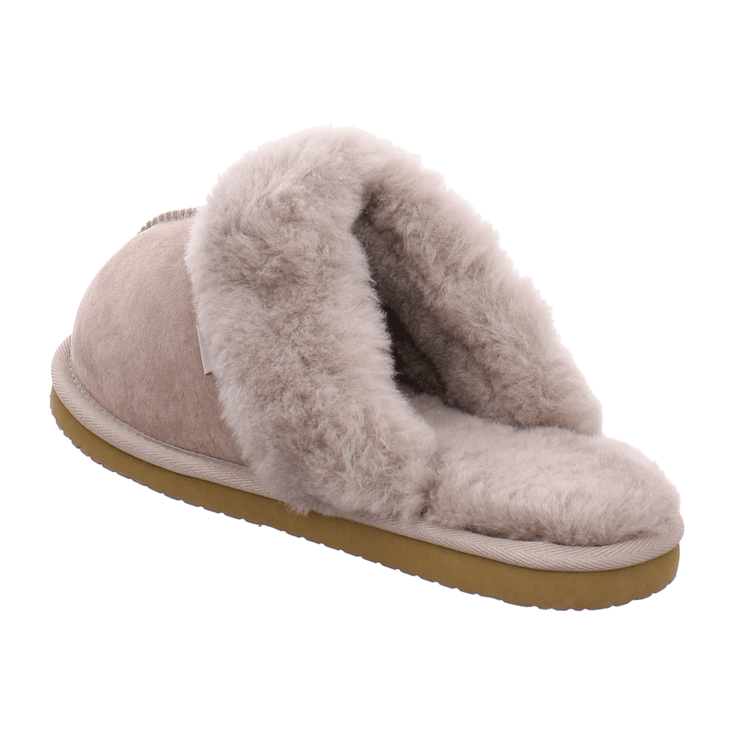 Bullboxer PANTOLETTE MIT WARMFUTTER für Damen, beige, Gr. 39 EU