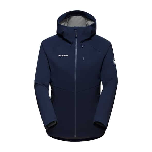 Mammut Ultimate Comfort SO Hooded Jacke Damen Wanderjacke Größe) Wanderjacken