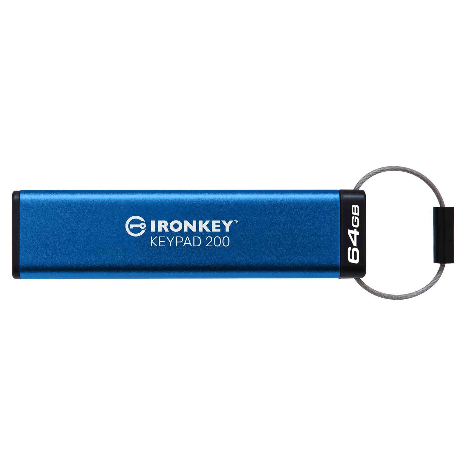 Kingston IronKey Keypad 200 - USB-Stick - 64 GB