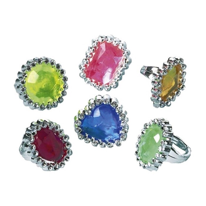 FAVOR Spielzeug-Juwelenringe 18 Stück