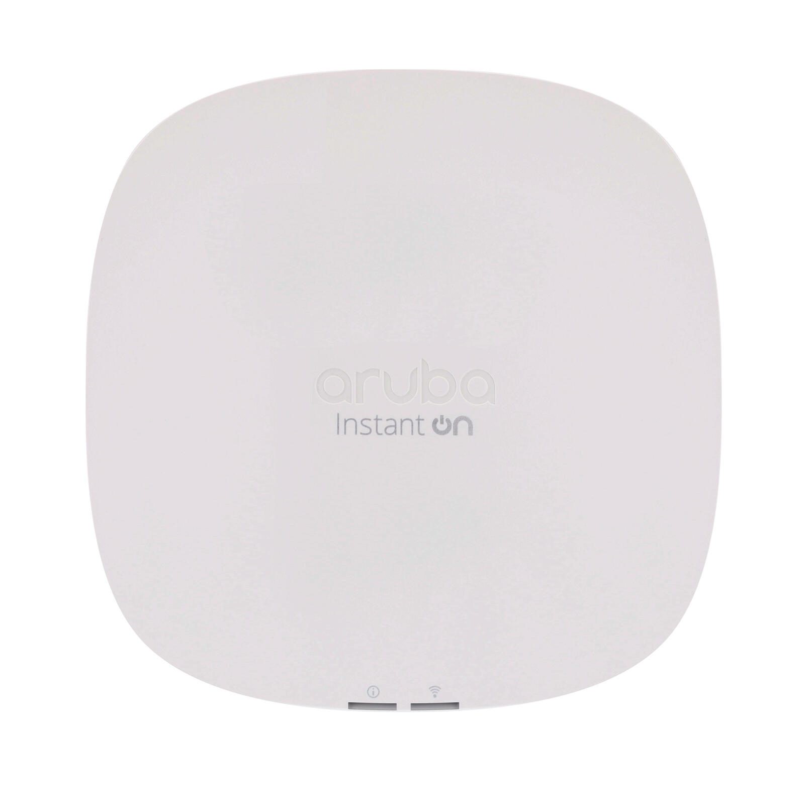 HPE Networking Instant On AP25 (RW) ohne Netzteil Access Point 4x4 Wi-Fi 6 Indoor PoE fähig (R9B28A)
