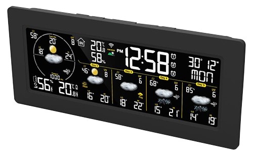 TECHNOLINE WLAN-Wetterstation WD3050, schwarz