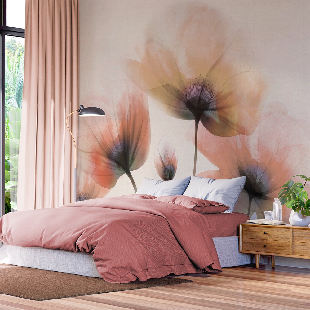 Ätherische Mohnblumen Fototapete