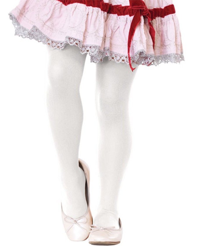 Weiße Strumpfhose Marie 11-14 Jahre