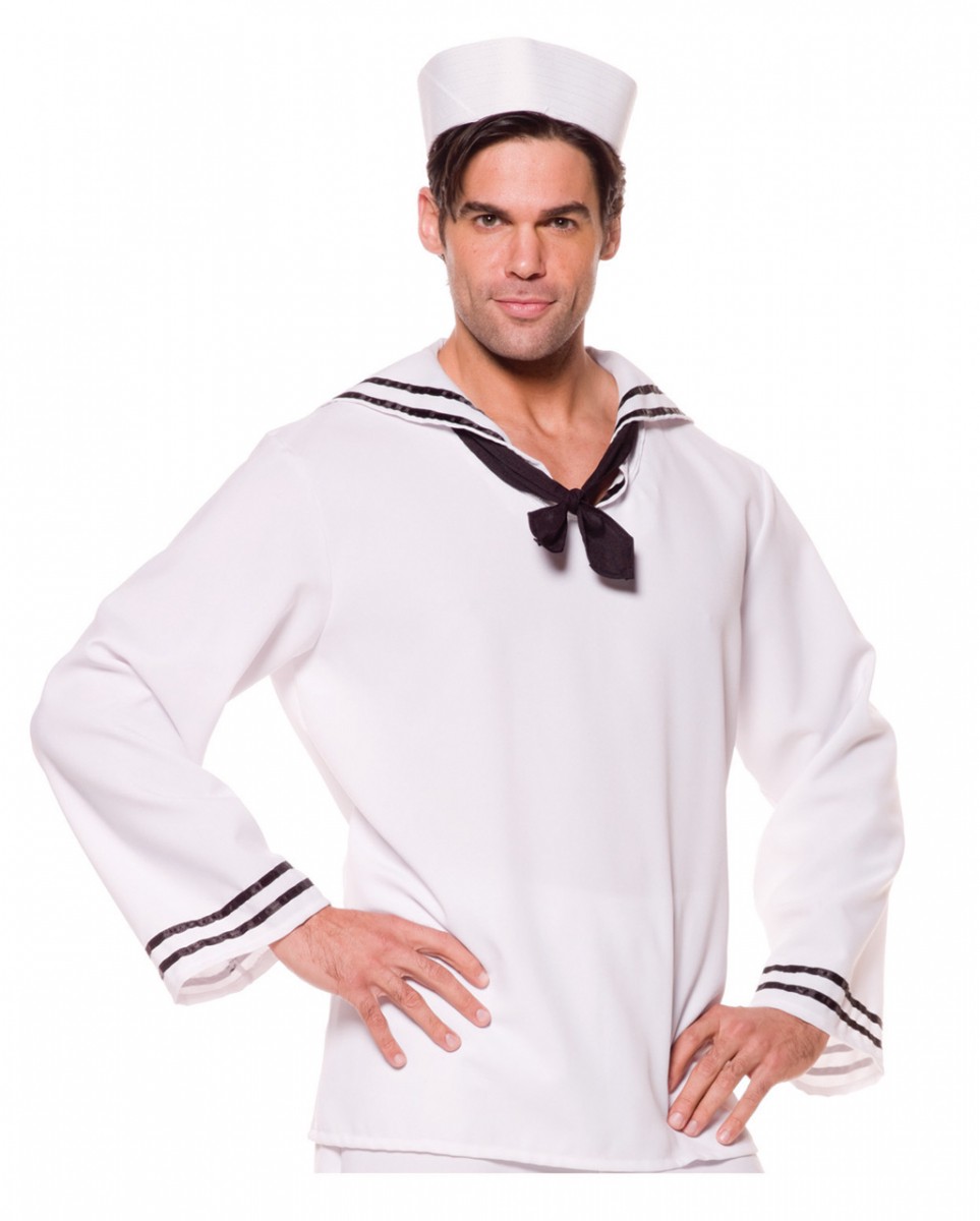Matrosen Hemd mit Hut ML