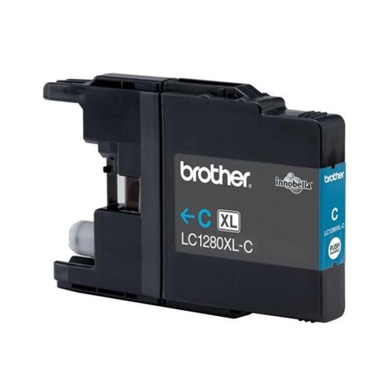 BROTHER LC1280XLC cyan (1200 Seiten) Tinte