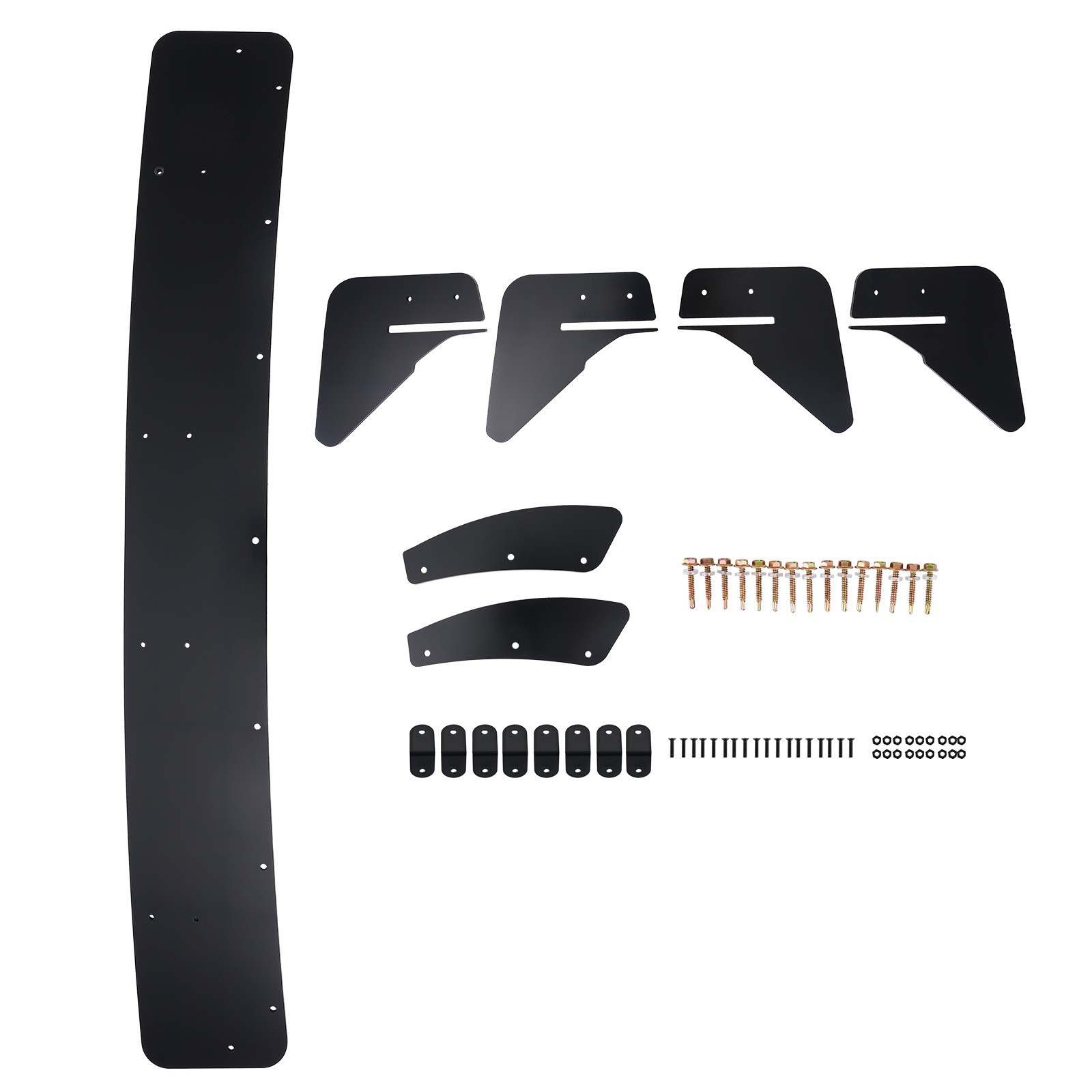 Rear Bumper Lip Diffuser Spoiler Splitter compatible for Volkswagen Golf MK7 GTI