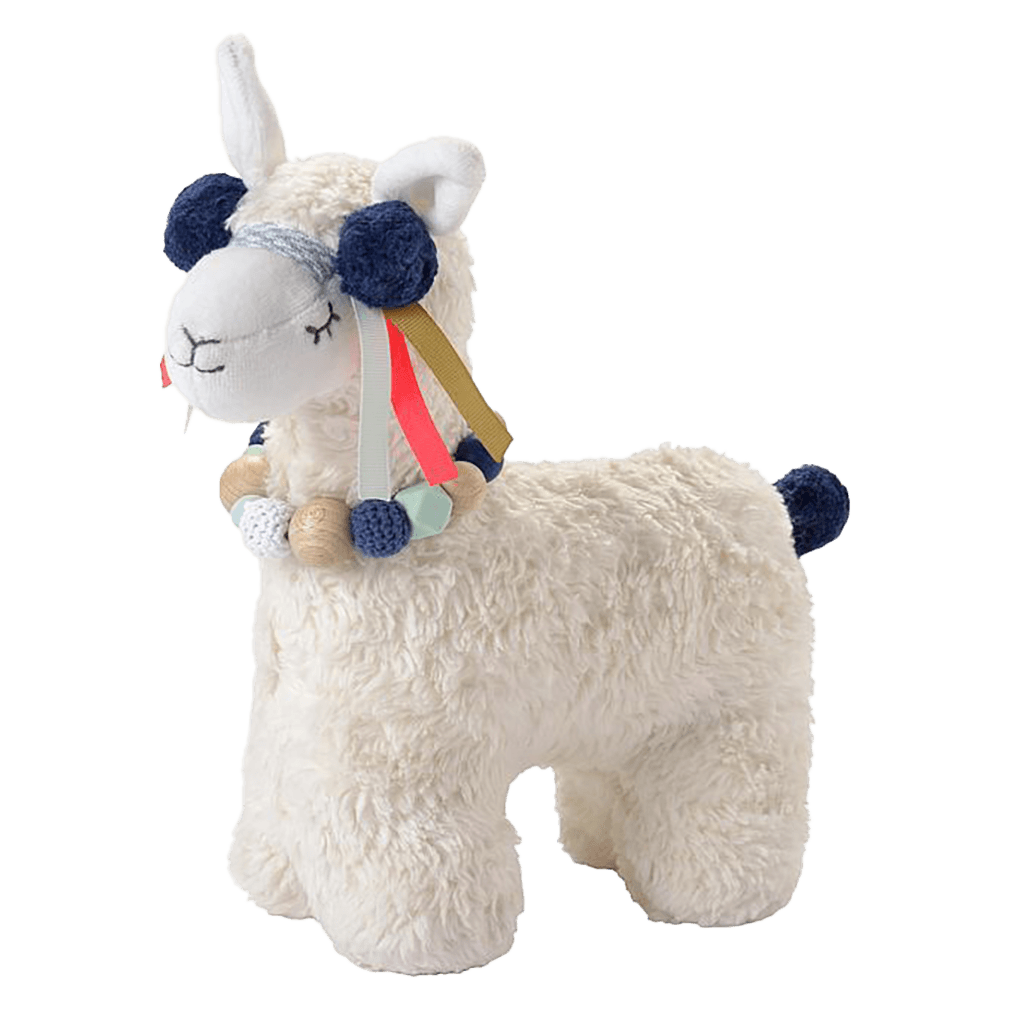 Gro�e Spieluhr Lama Boy, Girl