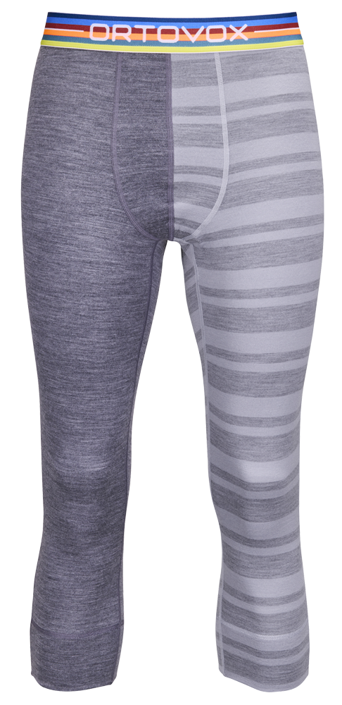 Ortovox 185 Rock´n´wool Short Pans Herren 3/4 Tight arctic grey XL