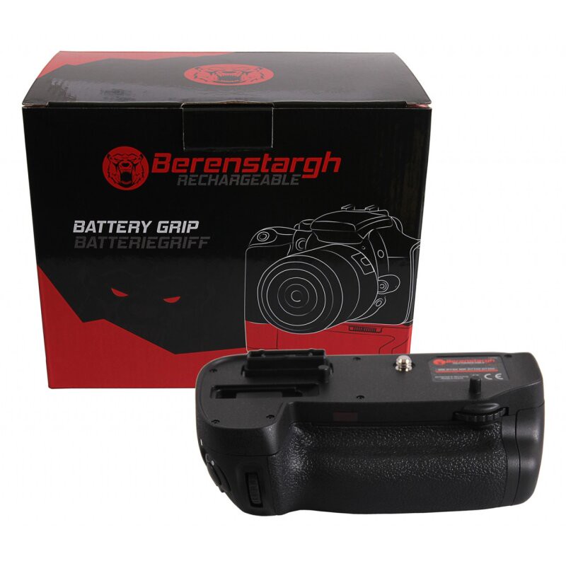 Berenstargh Batteriegriff für Nikon D7100 D7200 MB-D15H für 1 EN-EL15 Akku inkl. IR Fernbedienung