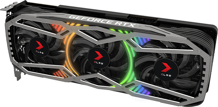 PNY XLR8 Gaming REVEL EPIC-X RGB (LHR) GeForce RTX 3070 Grafikkarte