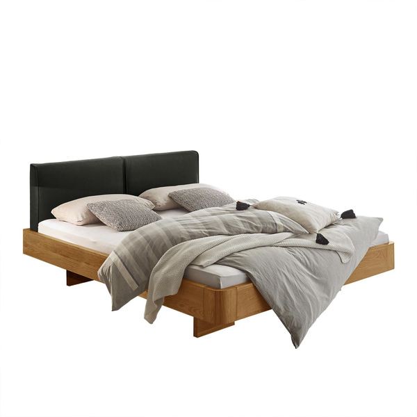 Bett Vallenar Eiche Massivholz Natur