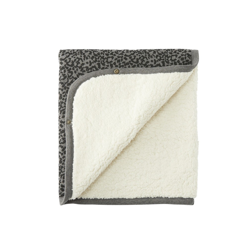 Cloby Multifunktionale Teddy Decke Leopard