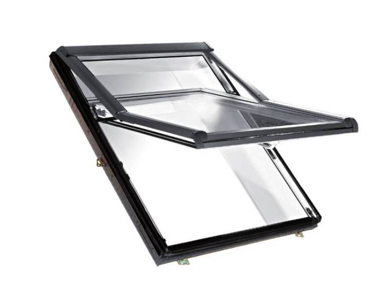 Roto - Die Klapp-Schwing Alternative - Dachfenster R79 WD 3fach verglast mit Wärmedämmung und Eindeckrahmen