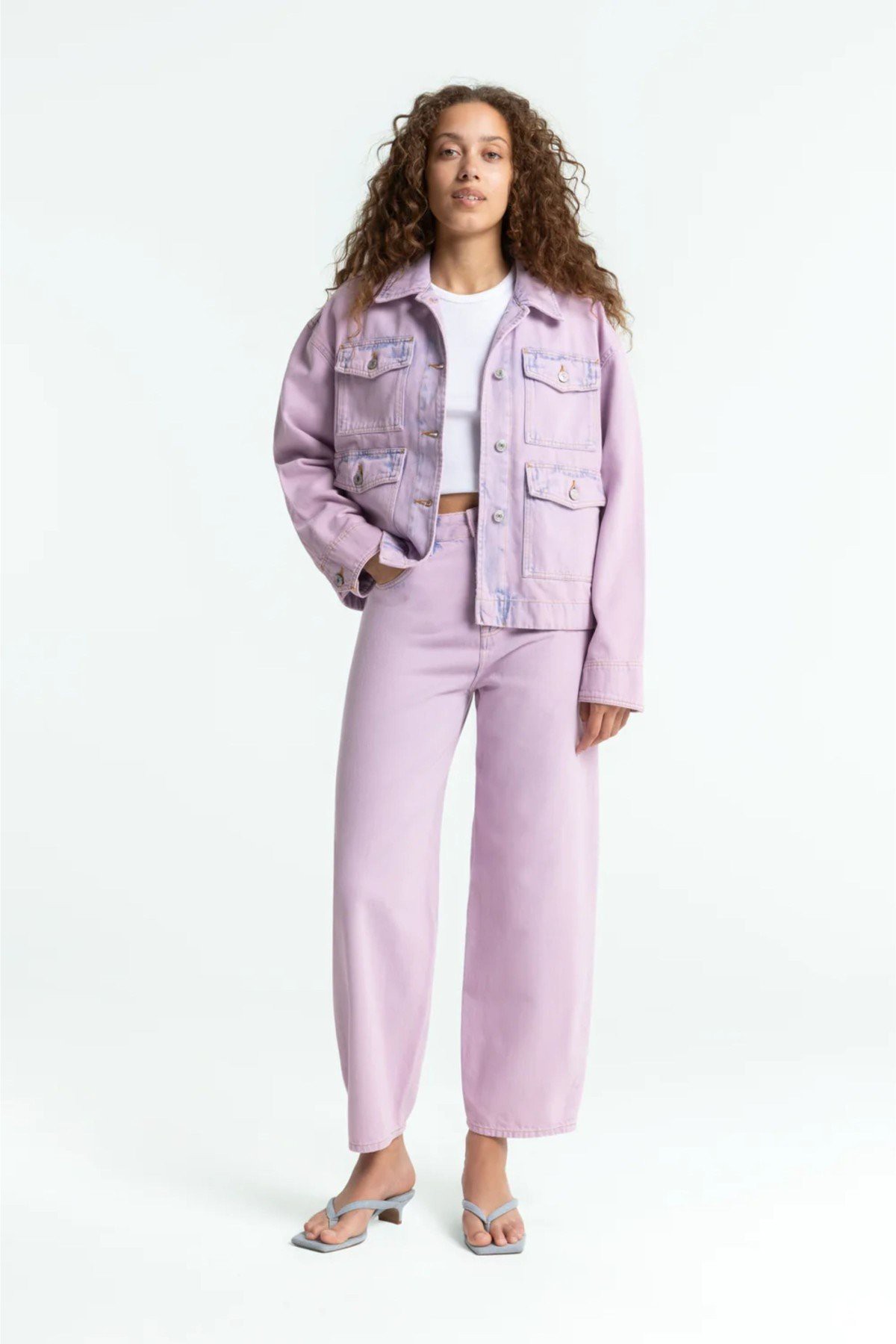 Jeansjacke Meisho Rosa