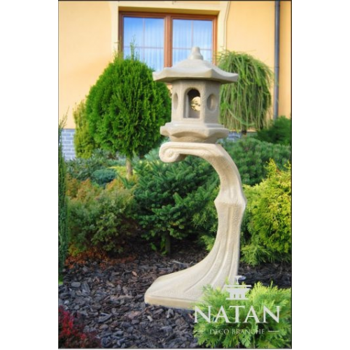 Lampe Außenleuchte Garten Terrassen Stein Skulptur Figur Leuchte Beleuchtung Neu