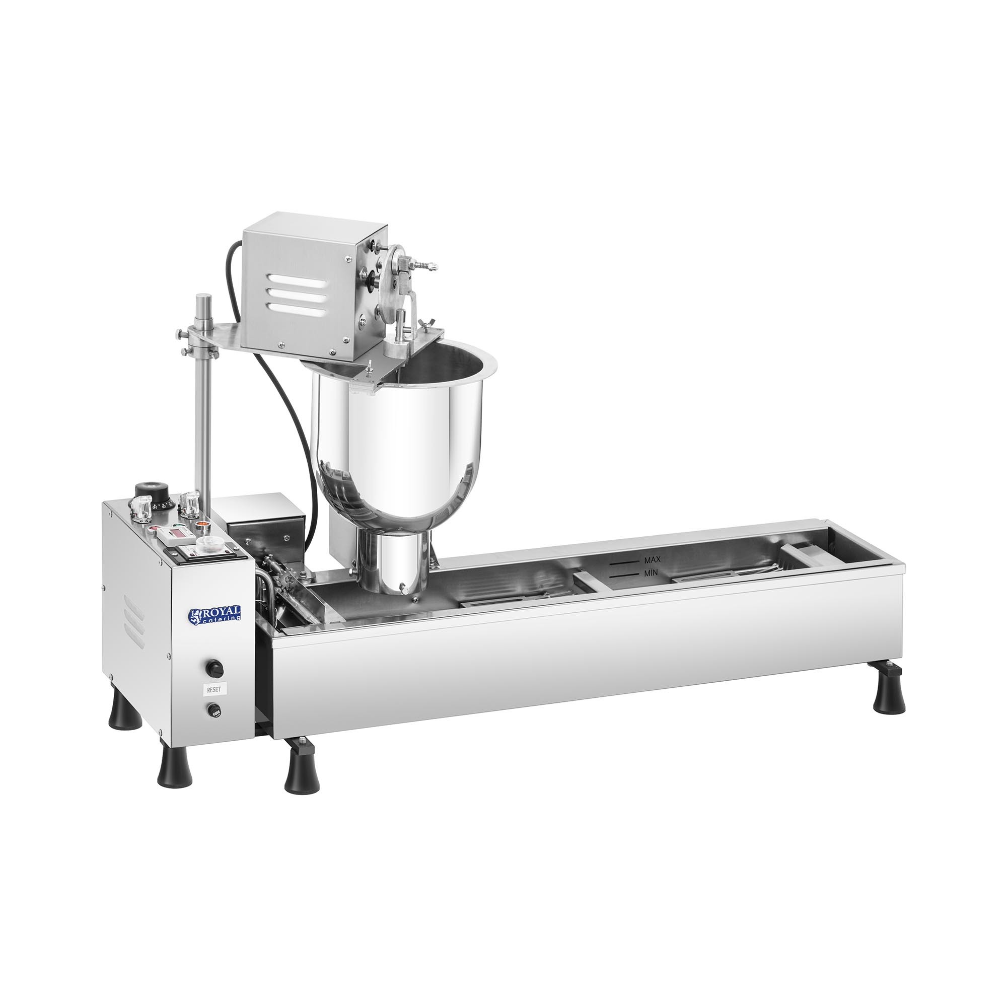 Donut-Maschine - 10 l - 3000 W - 450 Donuts/h - Ablasshahn - Royal Catering