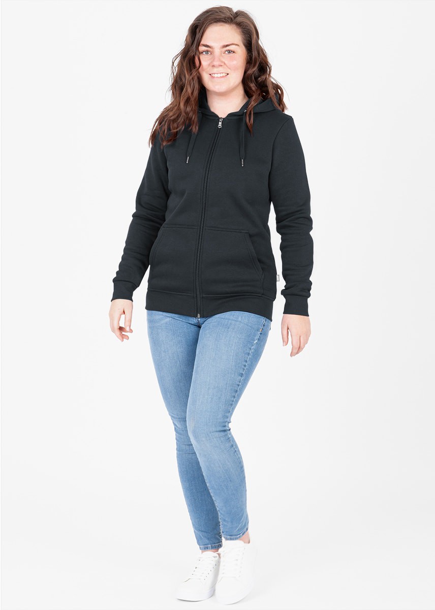 JAKO Kapuzenjacke Organic  (anthrazit / Größe 5XL / Unisex)