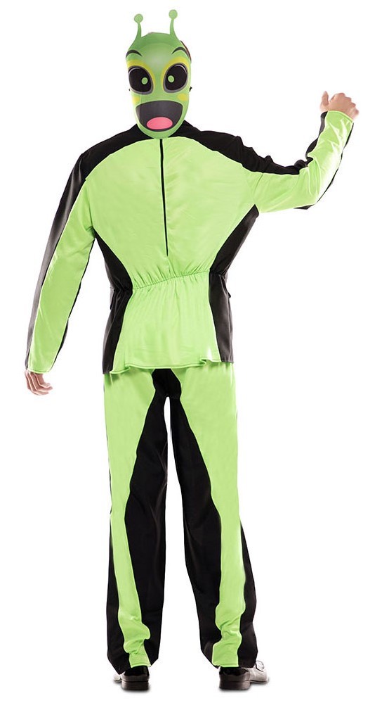 Alien im Anzug Double-Side-Kostüm für Erwachsene