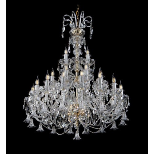 Bohemia Kristall Kronleuchter Lampe Decke Leuchte Lampe Decke Kronleuchter