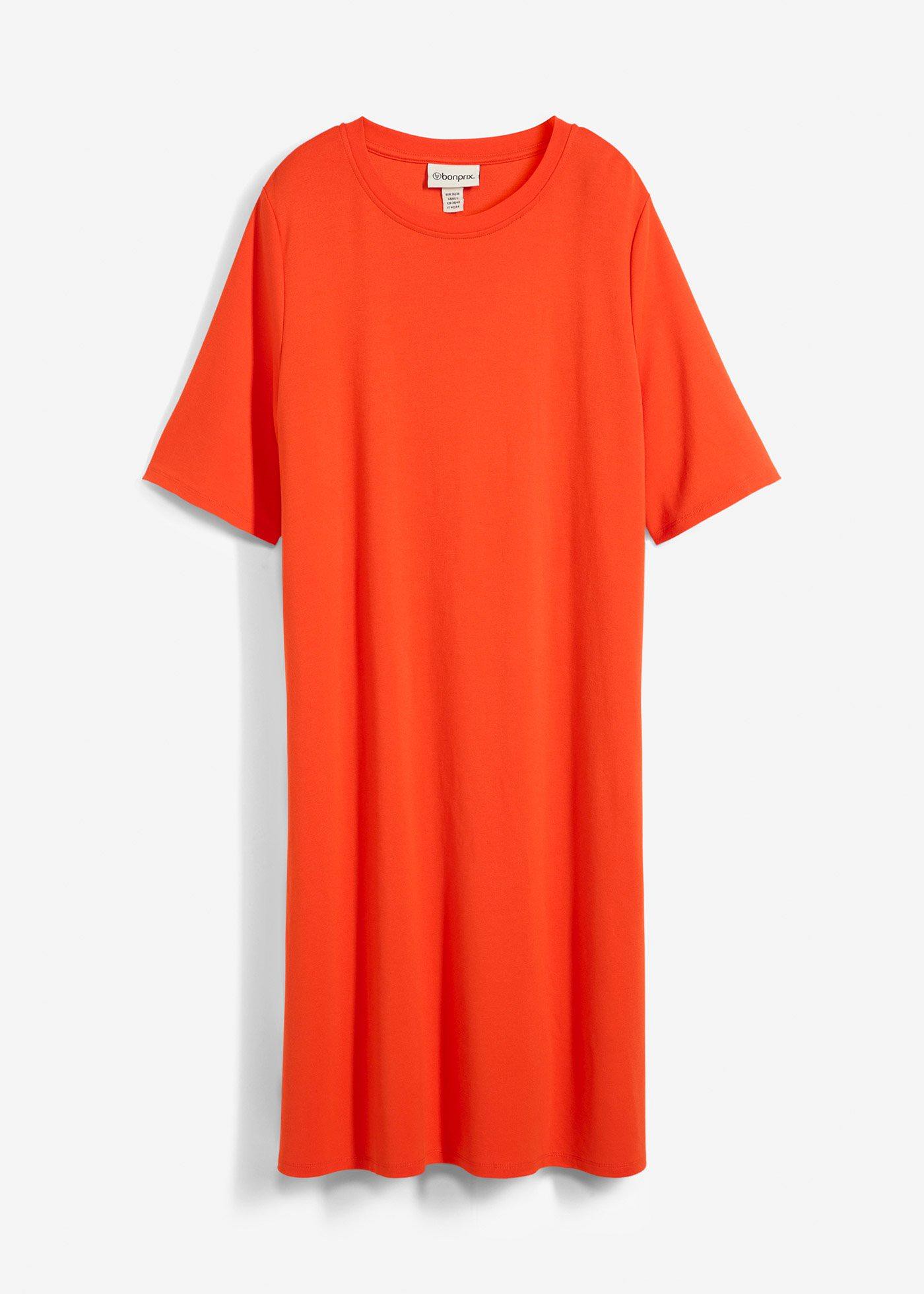 Shirtkleid in A-Linie aus Viskose-Mix