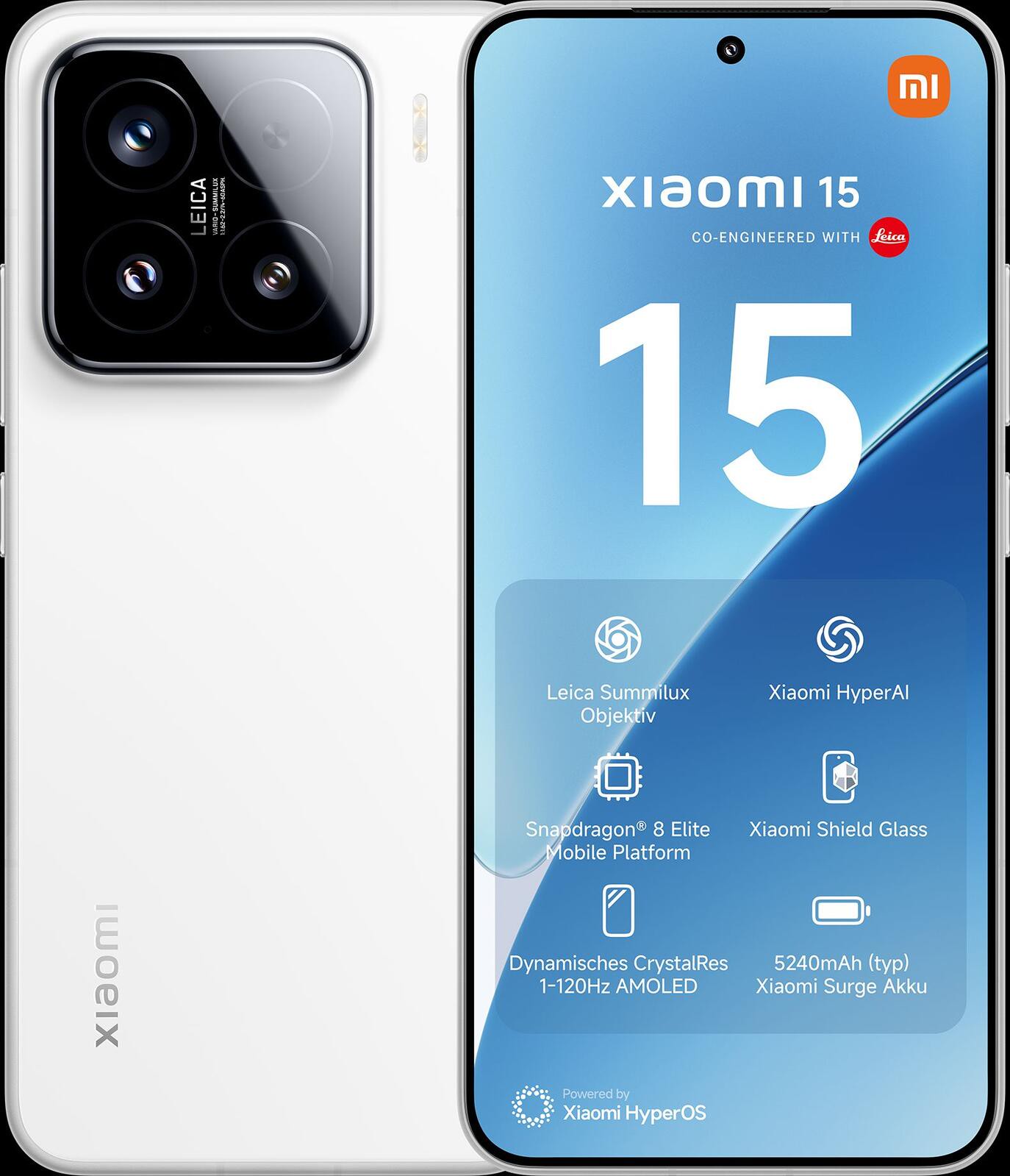 Xiaomi 15 - 5G Smartphone - 12 GB/512 GB - 6.36