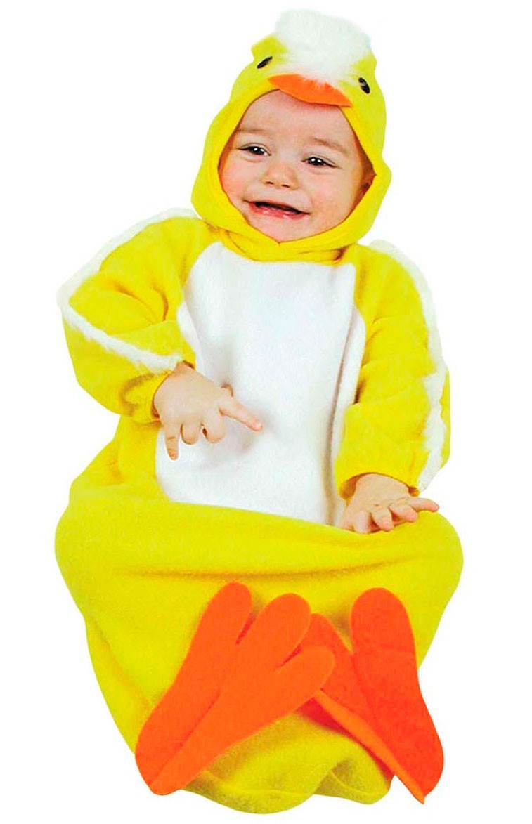 Flauschiger Küken Strampler