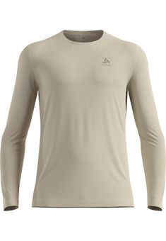 Natural Merino 160 Base Layer Langarmshirt, 10867 agate gray, S, Odlo