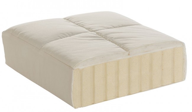 Matratzentopper LATOIA mittel von Prolana 90 x 200 cm