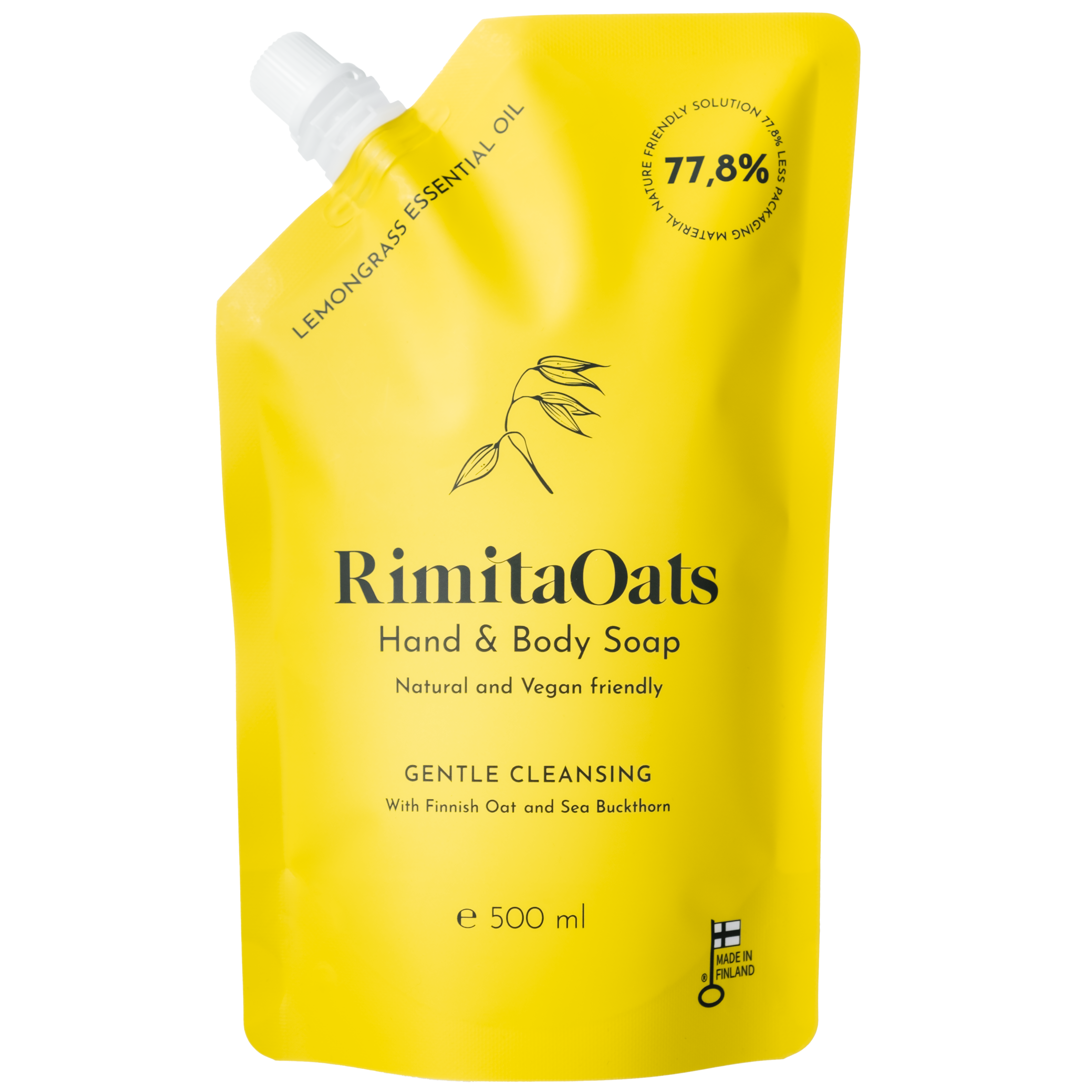 RimitaOats Hand and Body Soap